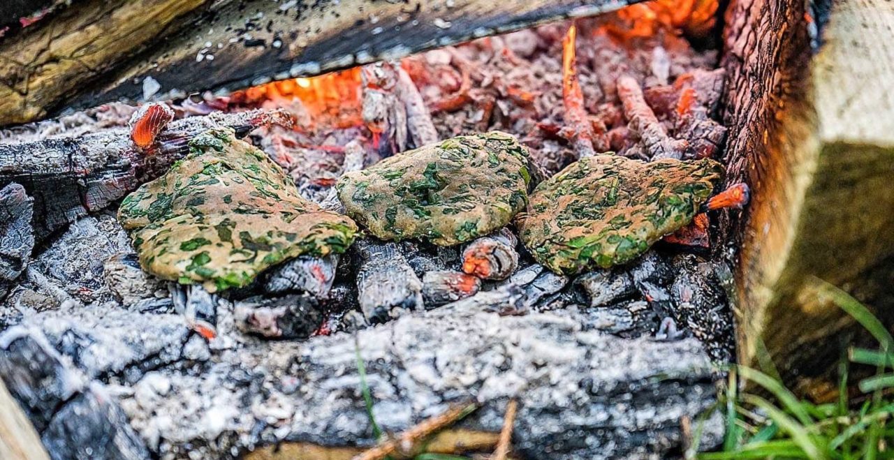 Cuisine des fleurs aux Paccots, en suisse romande dans le Canton de Vaud