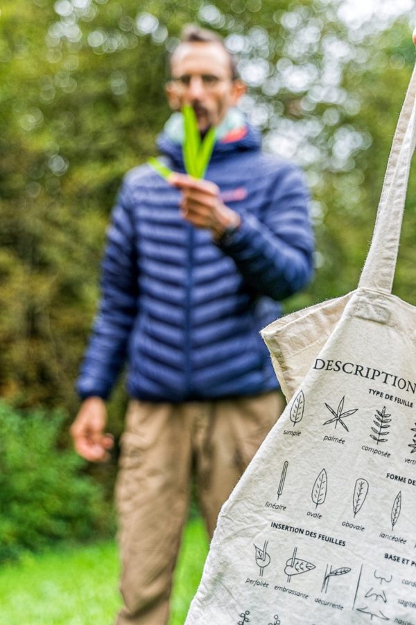 Sac de cueillette sauvage.