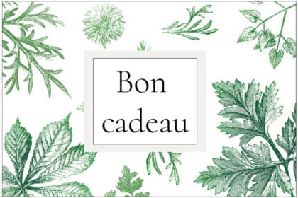 Bon cadeau pour une activités sur les plantes sauvages comestibles et médicinales