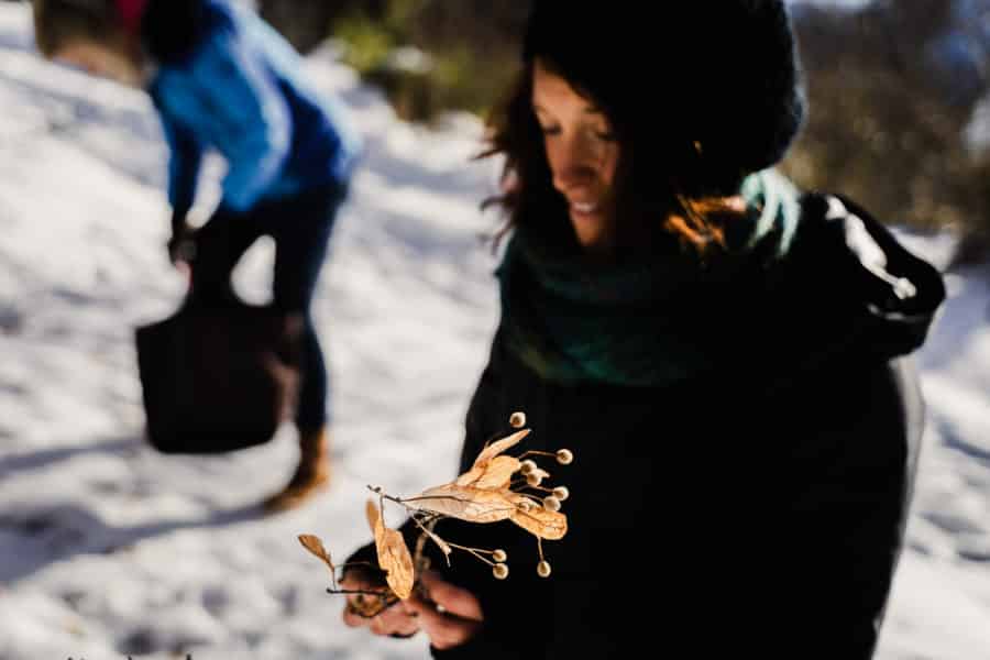 Marie Mellioret donne un atelier d'art floral