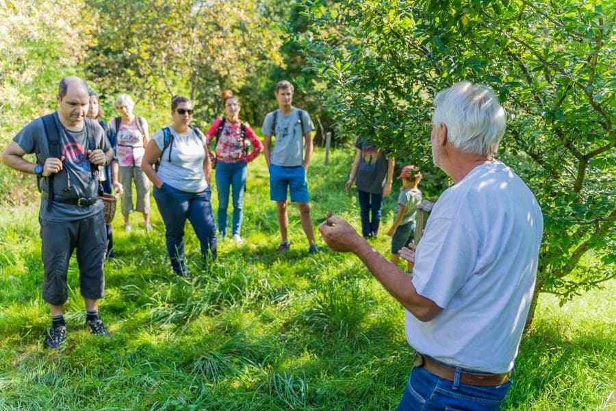 Balade sur les fruits sauvages avec Christian Mellioret avec Christian Mellioret