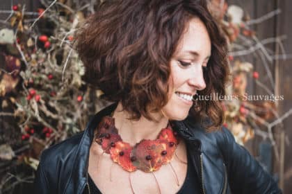 Collier d'aubépine et tremble