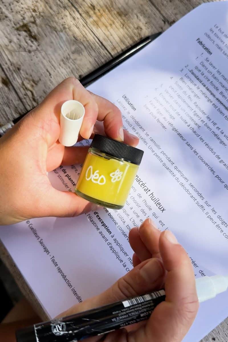 Cours cosmétique soin du corps, Marie Mellioret, Cueilleurs Sauvages