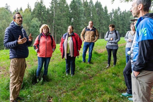 Cours sur les plantes d'automne et racines sauvages. Cueilleurs Sauvages