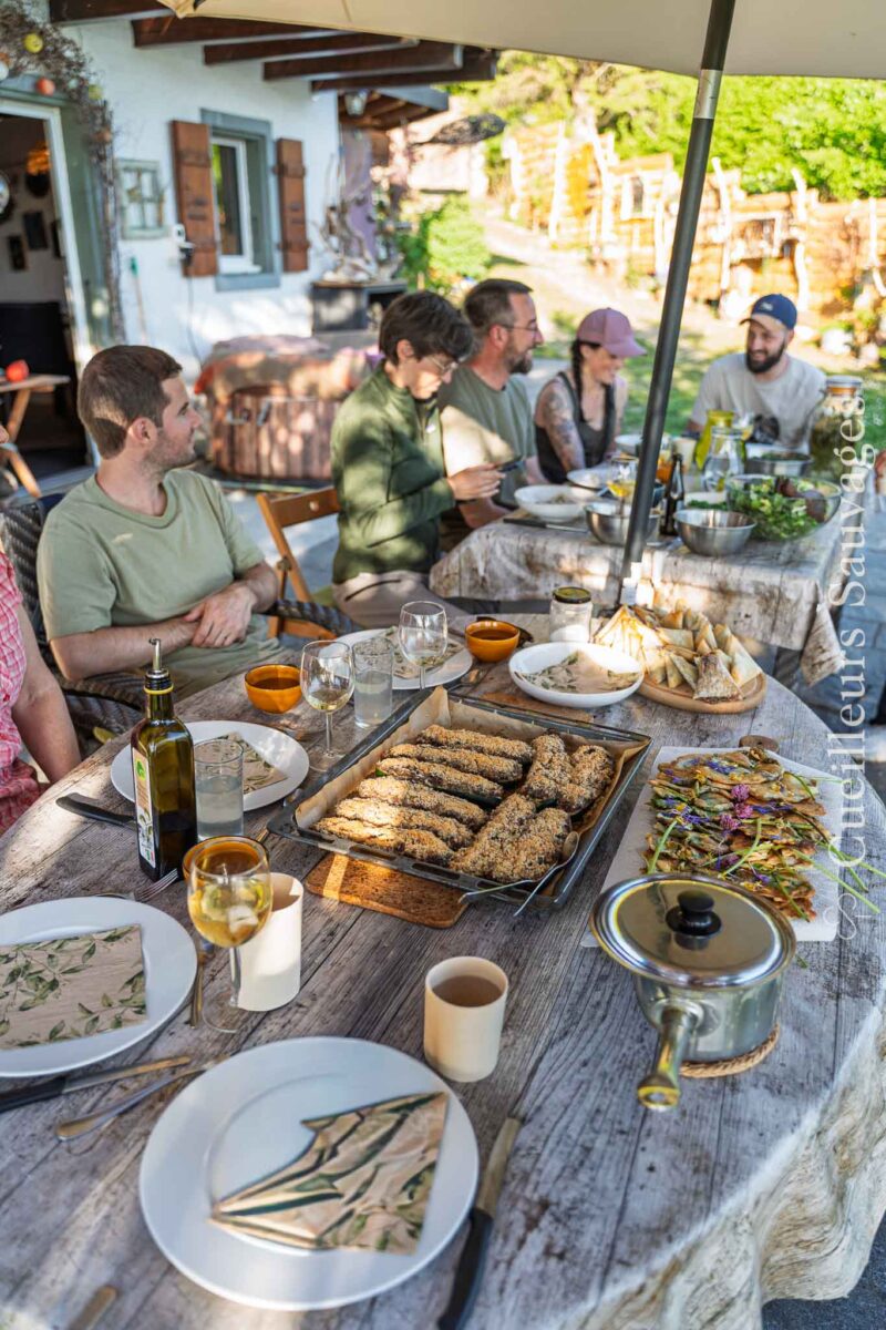 Journee de cuisine sauvage. Cueilleurs Sauvages